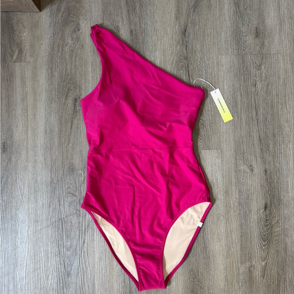 Summersalt Pink Sidestroke - Size 8 - NWT